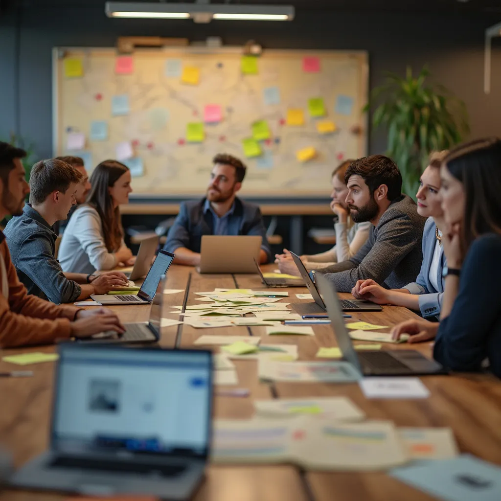 Sesión de brainstorming